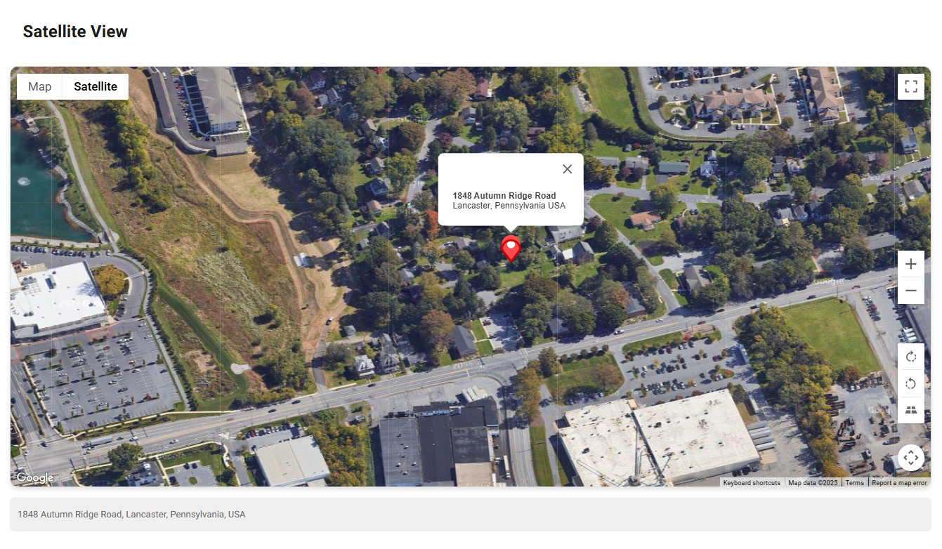 Interactive Neighborhood Map Image